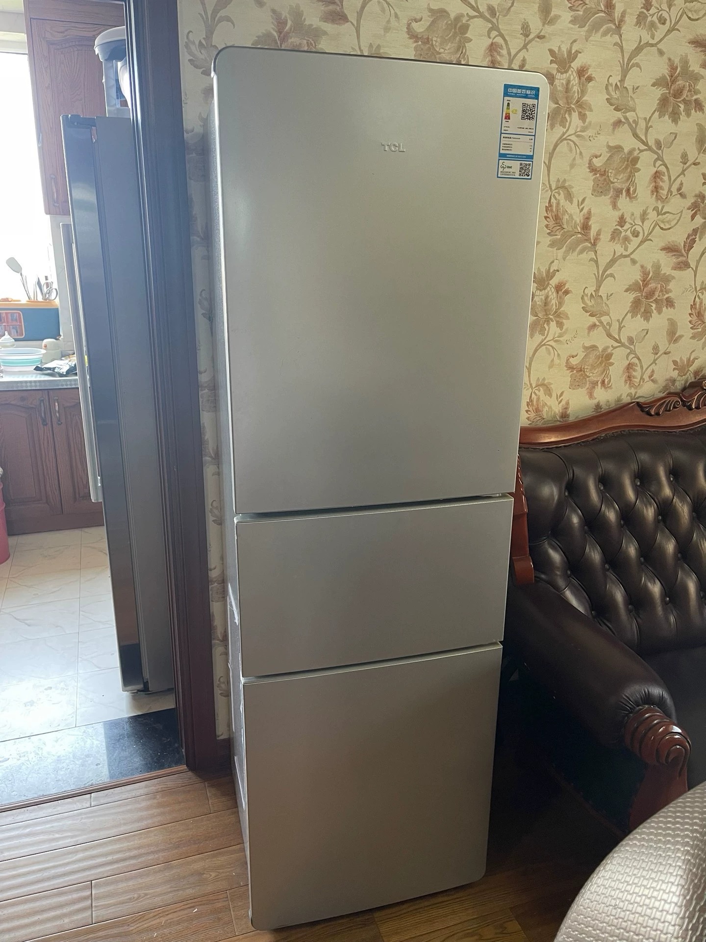 tcl200l3-c三开门冰箱 家里还有一个双开门，主要用那个，